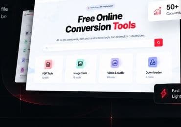 Free Converter Tools Interface Mockup